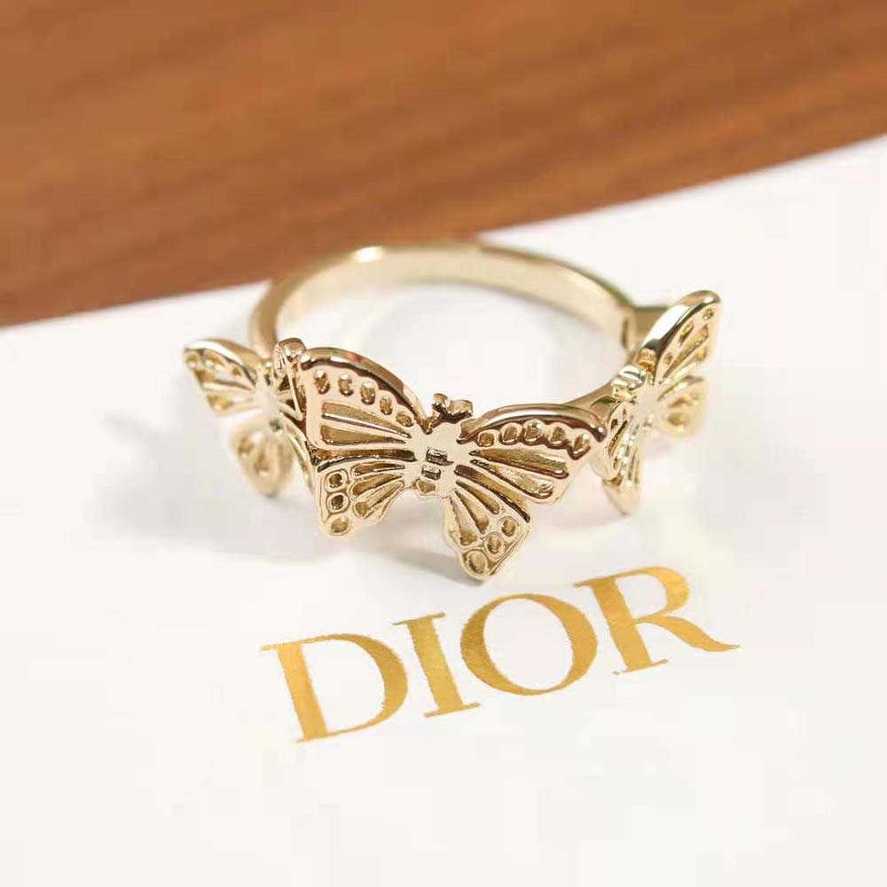Dior Women Métamorphose Ring Gold-Finish Metal (6)