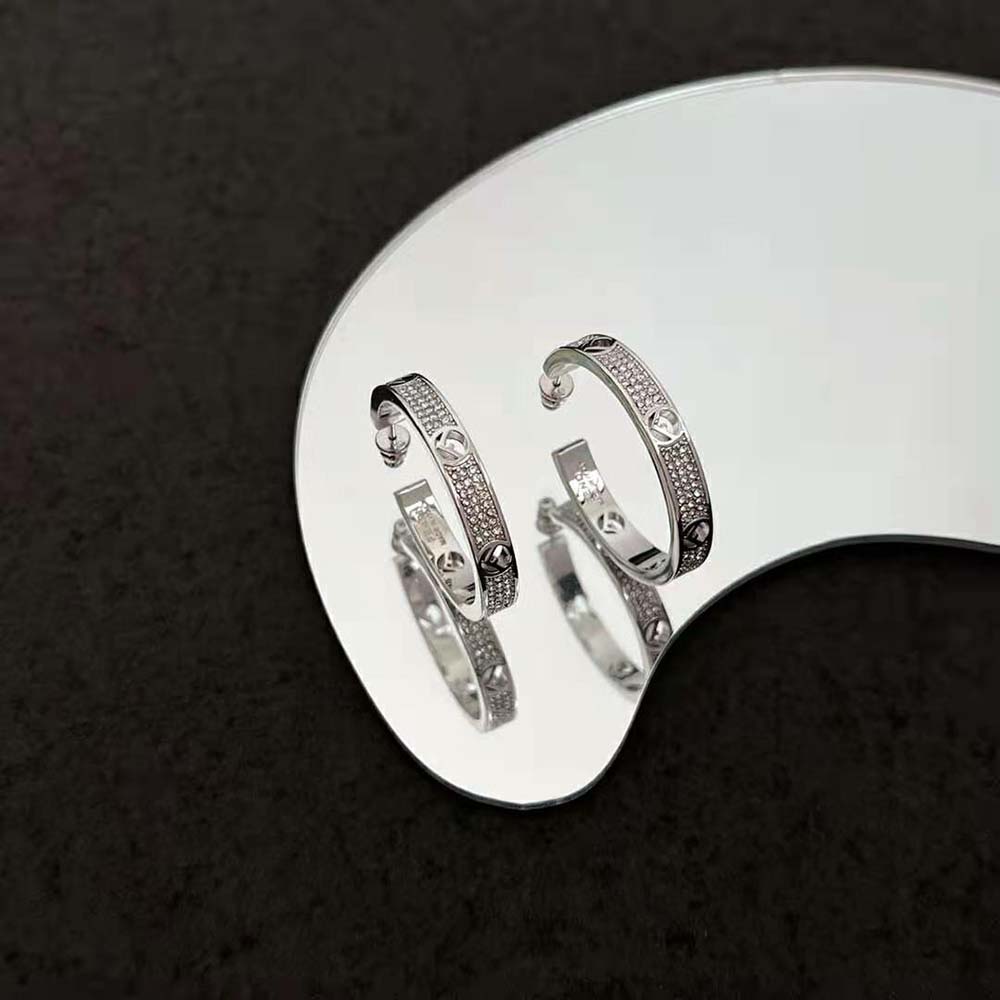 Fendi Women F Is Fendi Earrings Silver-coloured (2)