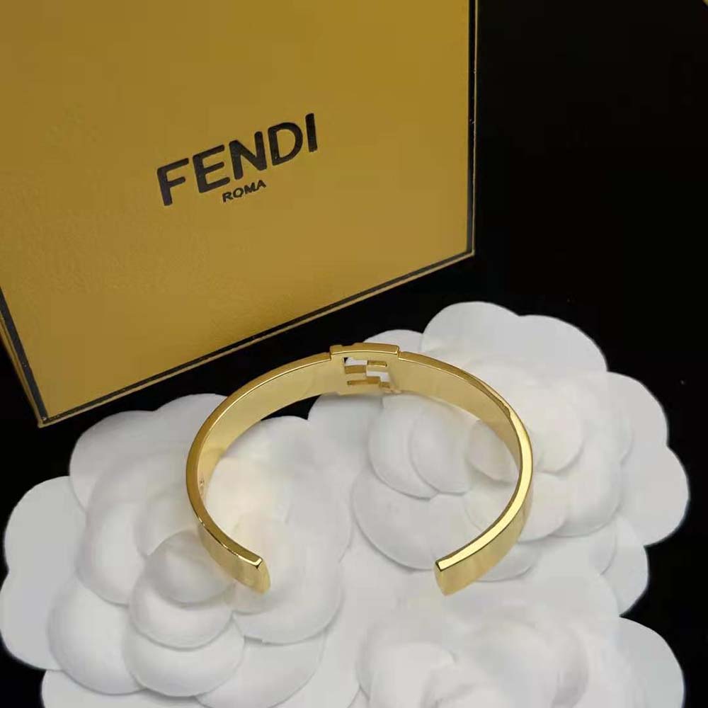 Fendi Women Forever Fendi Bracelet Gold-colored (5)