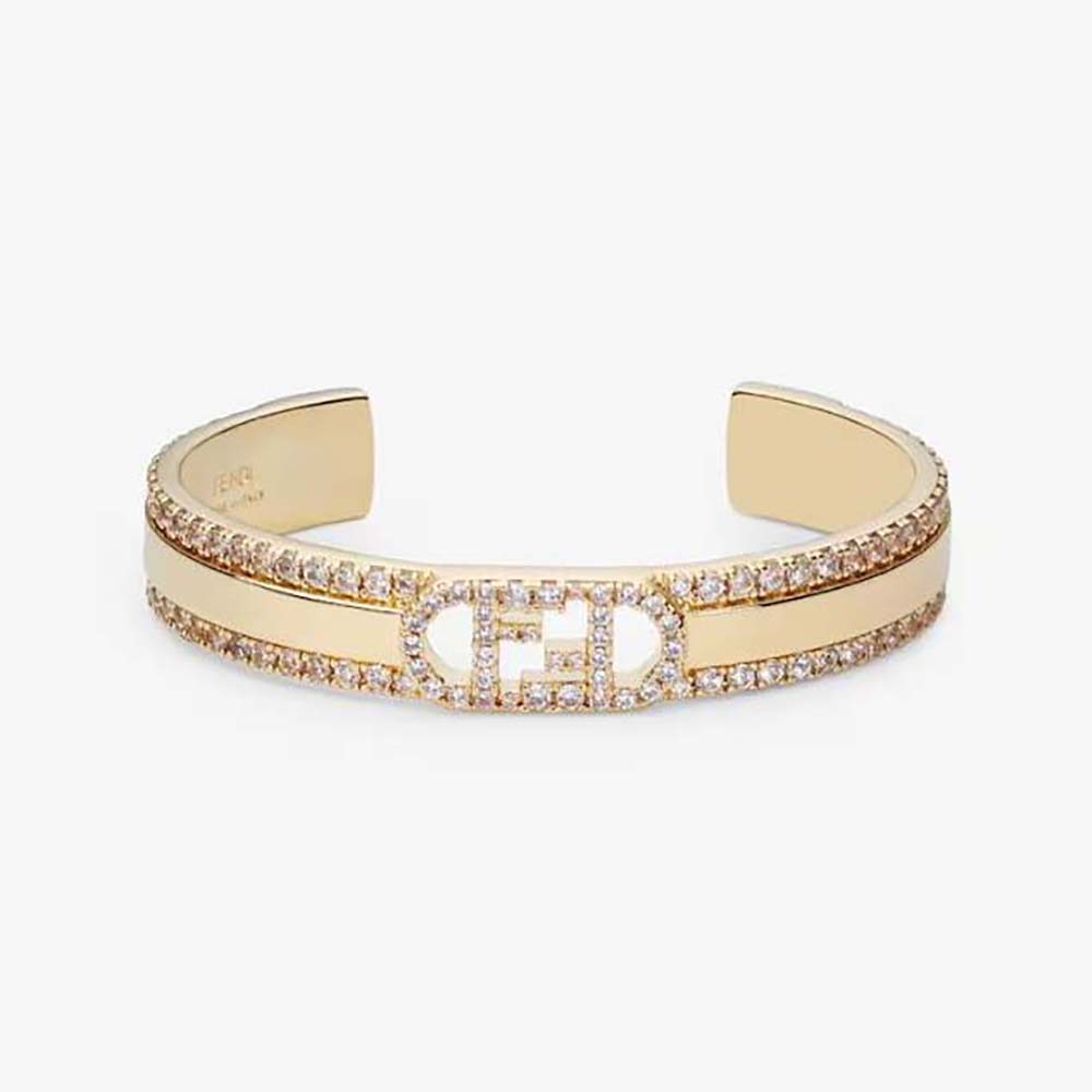 Fendi Women O’Lock Bracelet Gold-colored (1)