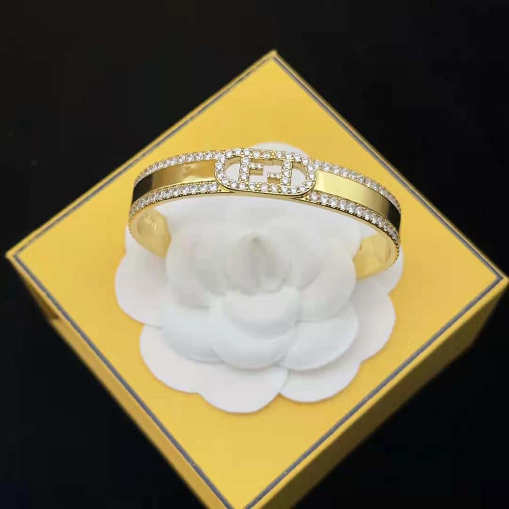 Fendi Women O’Lock Bracelet Gold-colored (2)