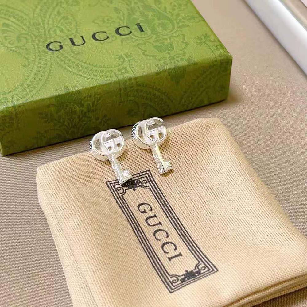 Gucci Women GG Marmont Key Earrings (2)