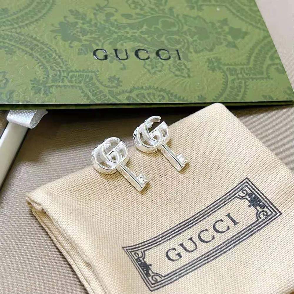 Gucci Women GG Marmont Key Earrings (5)