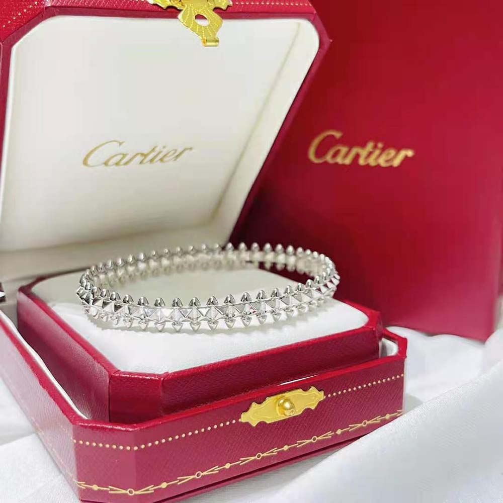 Cartier Women Clash De Cartier Bracelet Small Model in 18K White Gold (2)