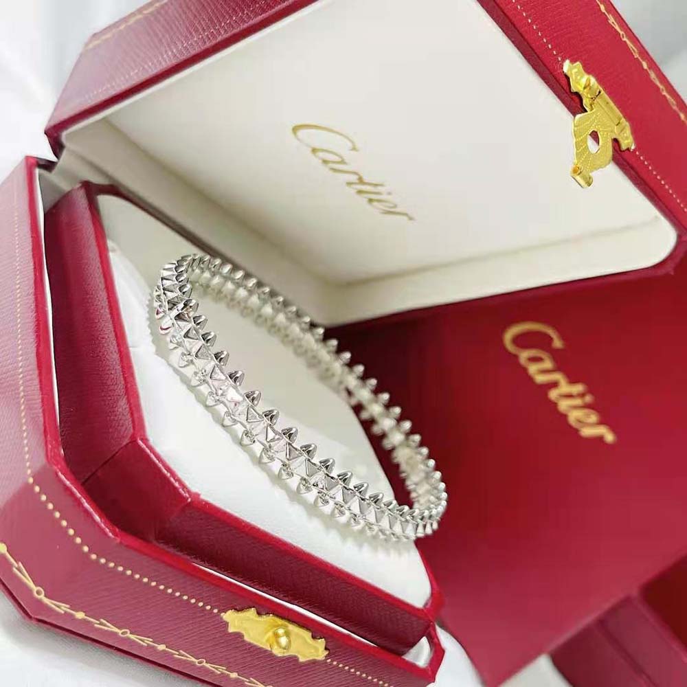 Cartier Women Clash De Cartier Bracelet Small Model in 18K White Gold (3)