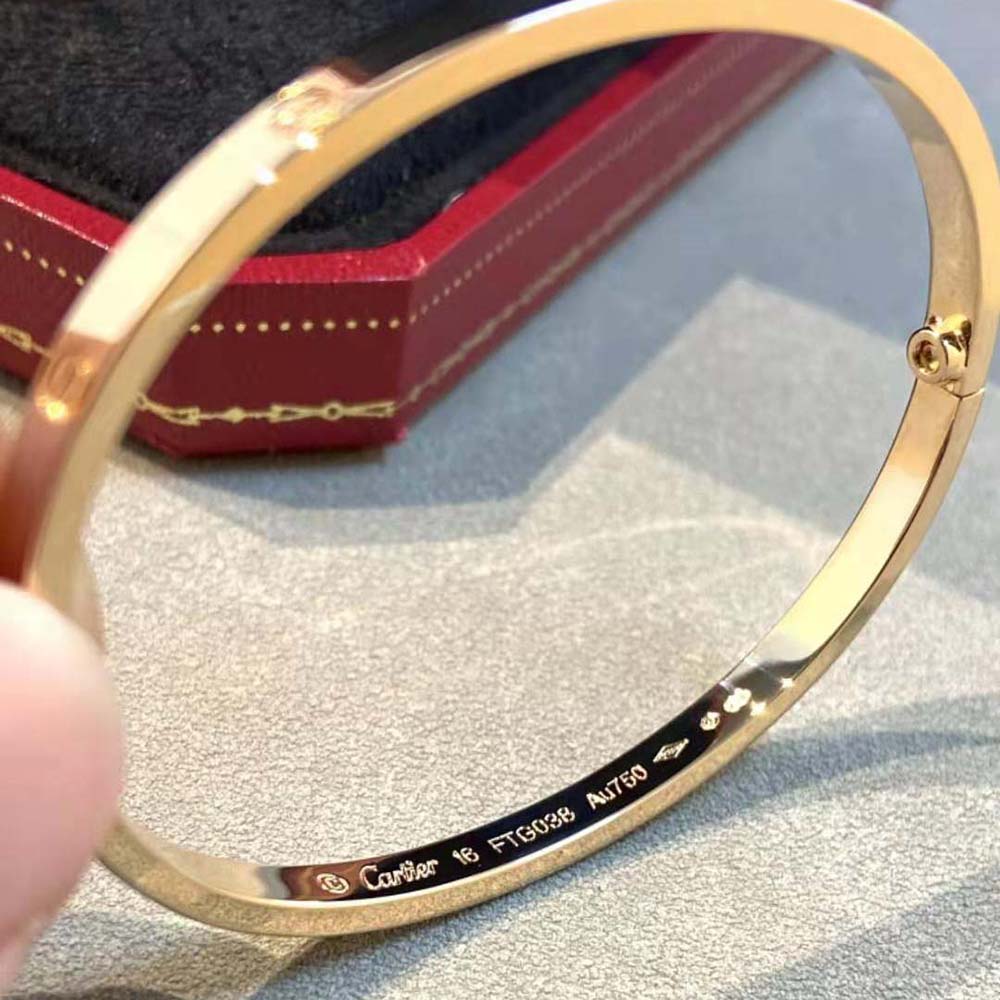 Cartier Women LOVE Bracelet in 18K Yellow Gold (5)