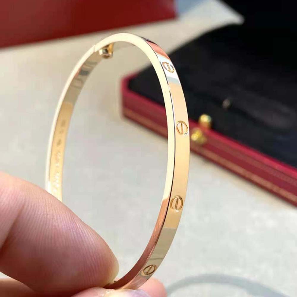 Cartier Women LOVE Bracelet in 18K Yellow Gold (6)