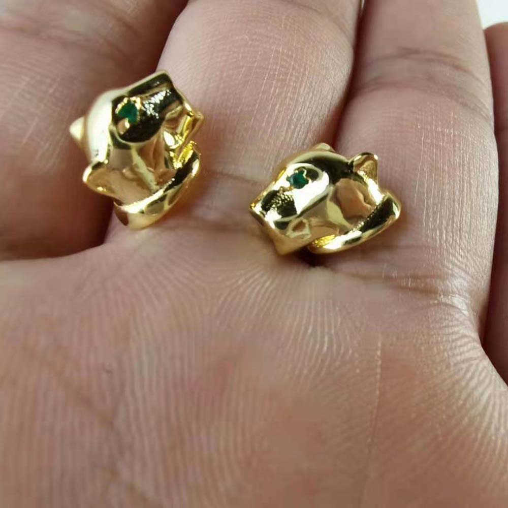 Cartier Women Panthère De Cartier Earrings in 18K Yellow Gold (4)