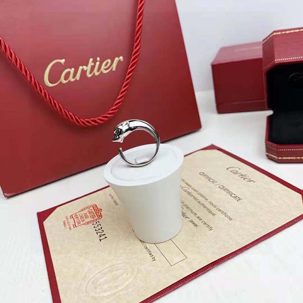Cartier Women Panthère De Cartier Ring in 18K White Gold (3)