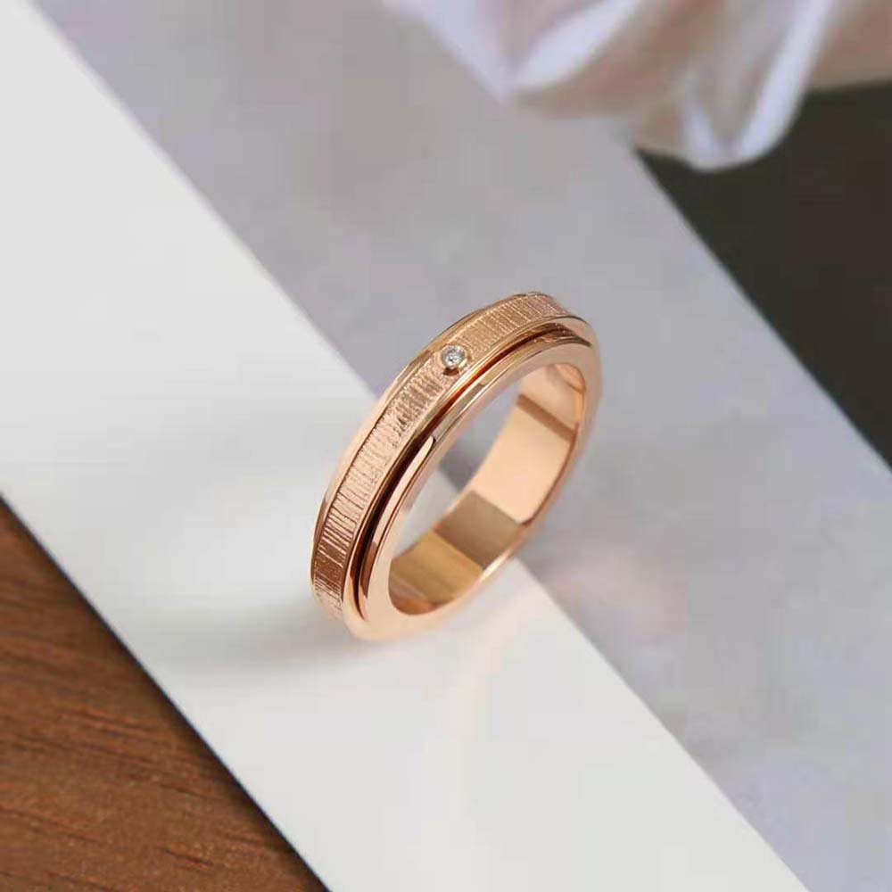 Piaget Women Possession Decor Palace Ring in 18K Rose Gold (5)