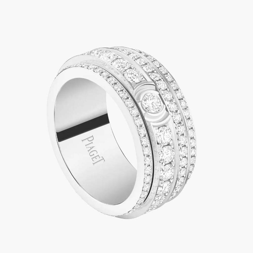 Piaget Women Possession Ring in Rhodium Finish 18K White Gold