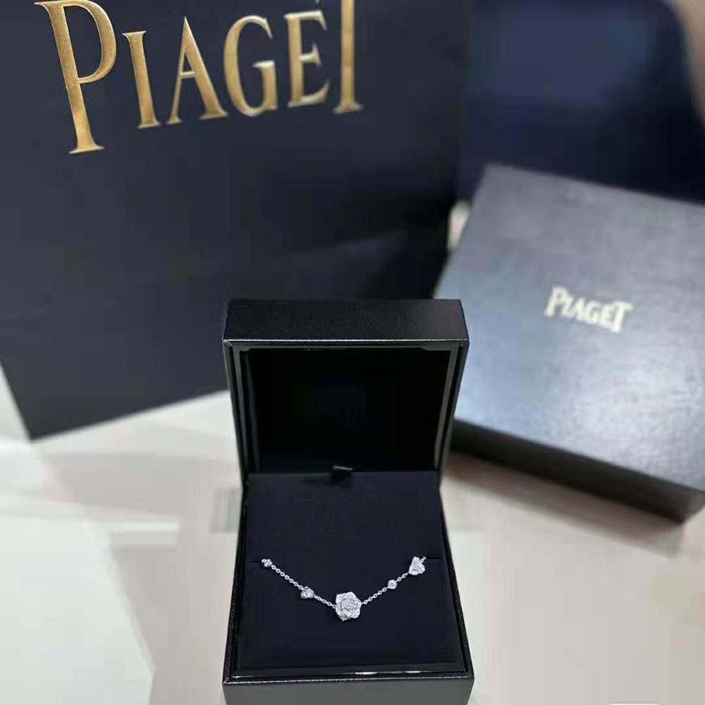 Piaget Women Rose Bracelet in Rhodium Finish 18K White Gold (5)