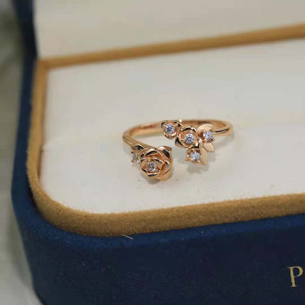 Piaget Women Rose Ring in 18K Rose Gold (8)