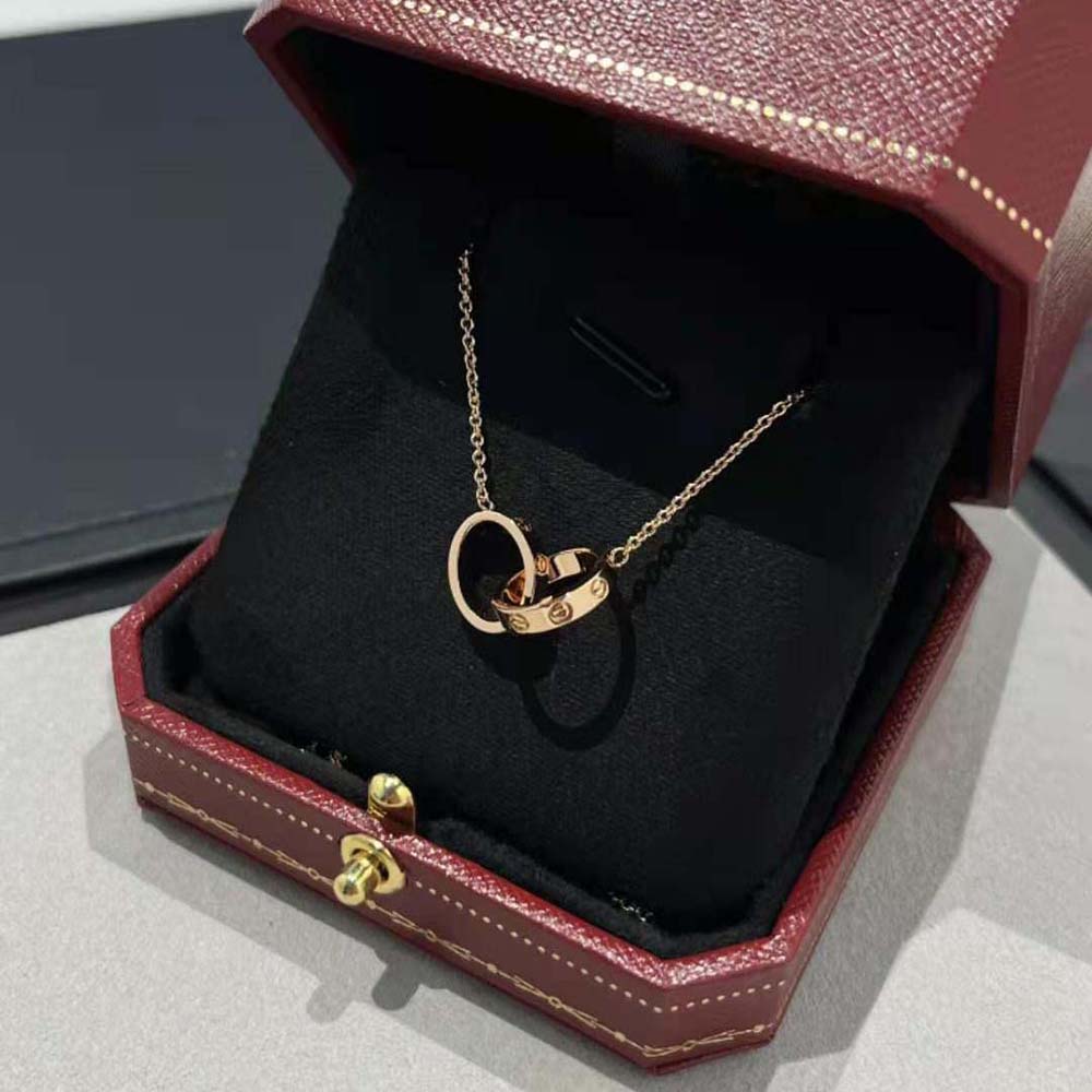 Cartier Women LOVE Necklace in 18K Rose Gold (2)