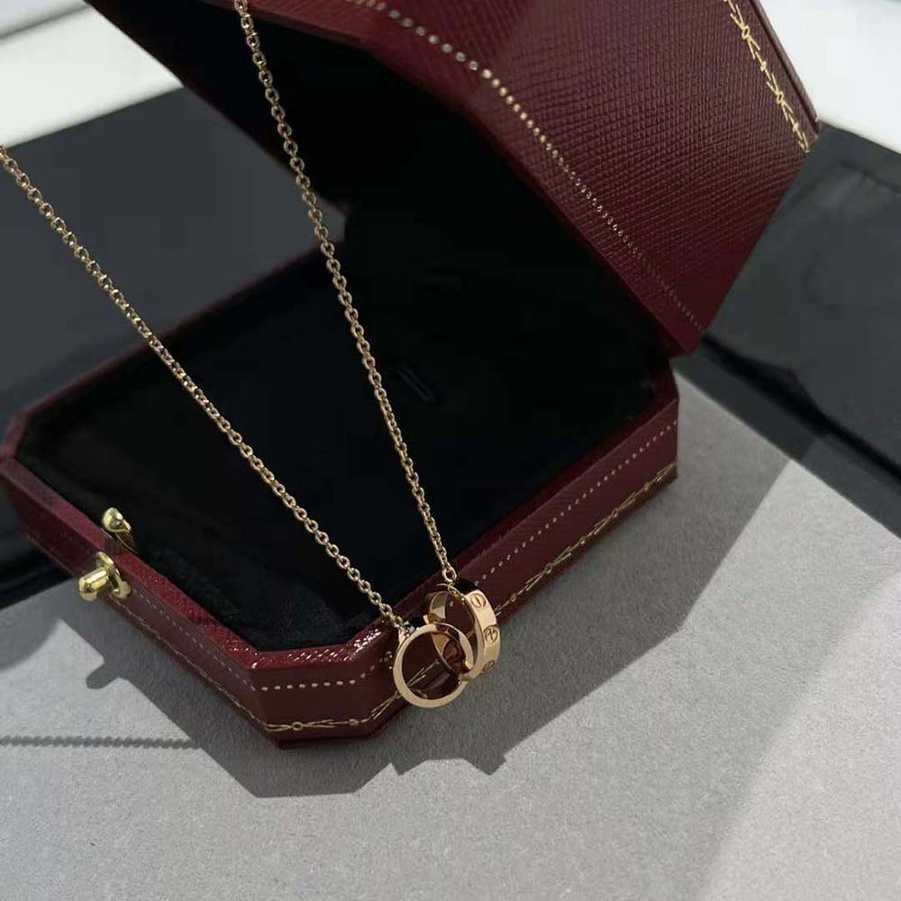 Cartier Women LOVE Necklace in 18K Rose Gold (3)