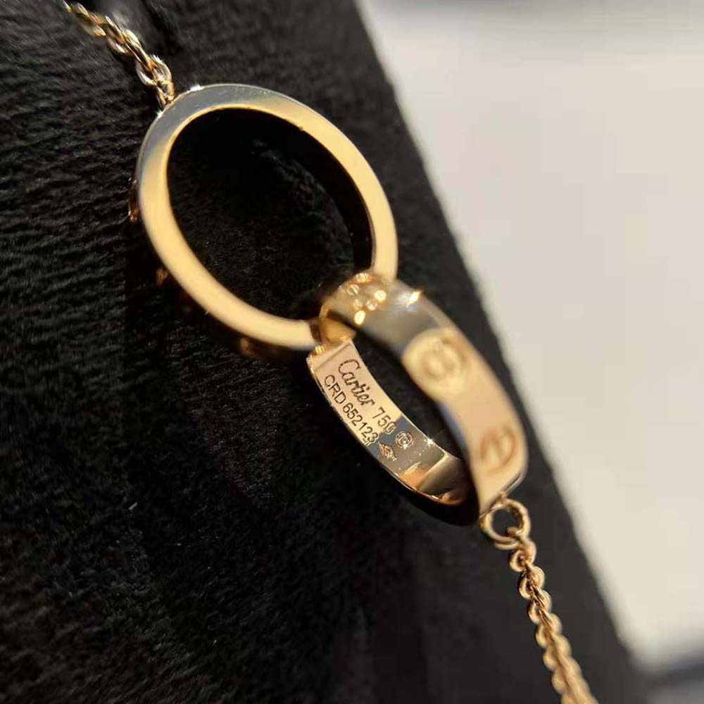 Cartier Women LOVE Necklace in 18K Rose Gold (6)