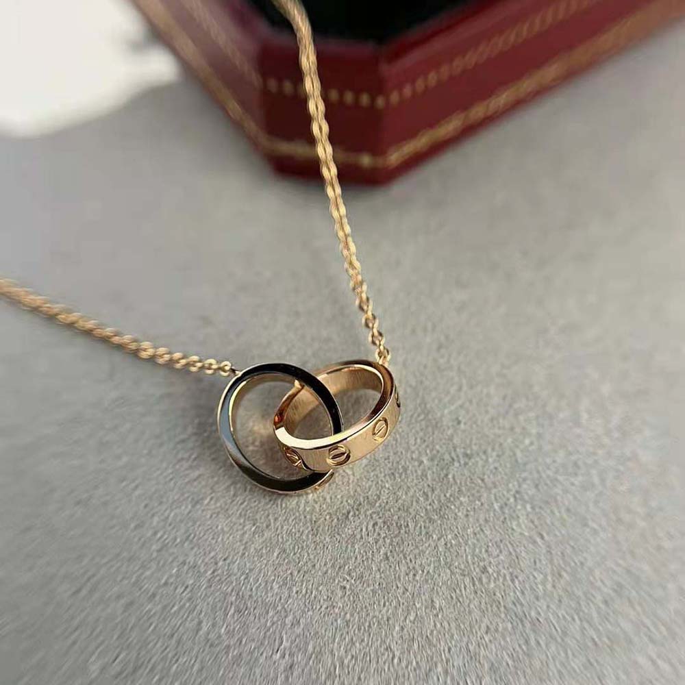 Cartier Women LOVE Necklace in 18K Rose Gold (8)