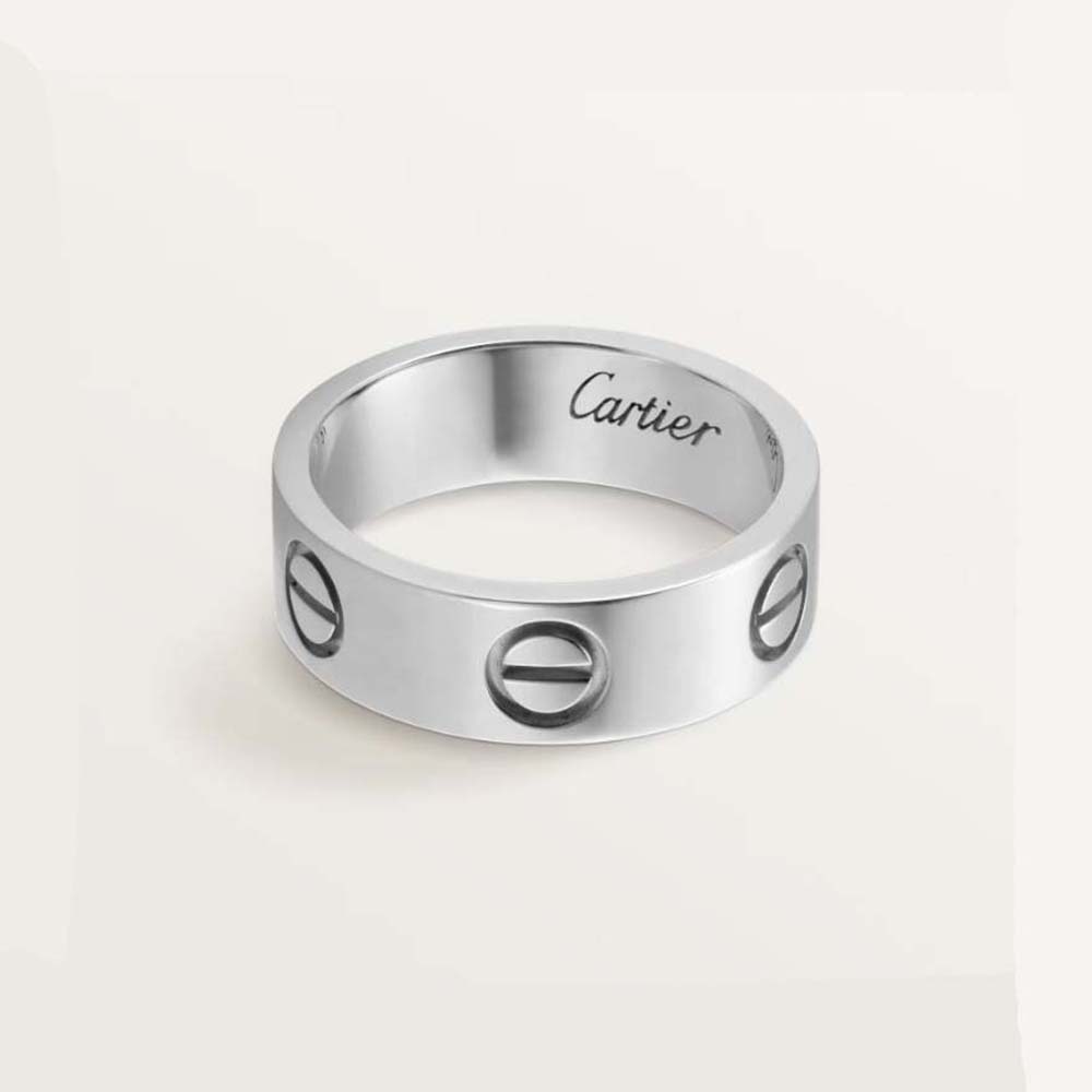 Cartier Women LOVE Ring in White Gold (1)