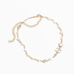 Chanel Women Necklace in Metal Resin Glass Pearls and Strass