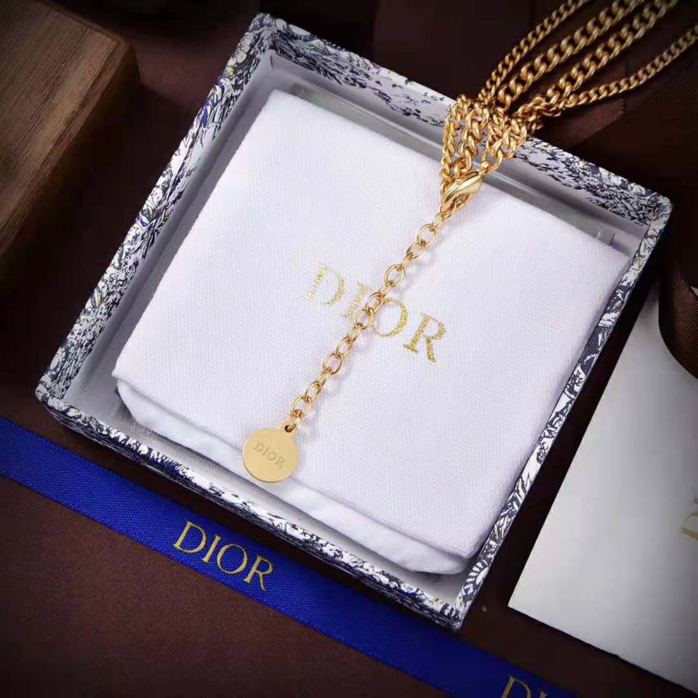 Dior Women 30 Montaigne Choker Gold-Finish Metal (4)
