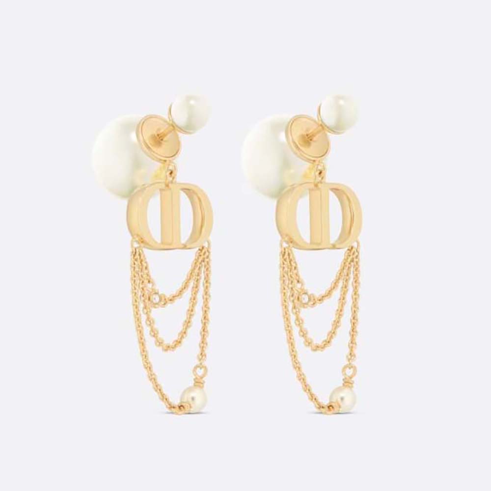 Dior Women Dior Tribales Earrings Gold-Finish Metal