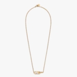Fendi Women O’Lock Necklace Gold-colored