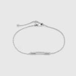 Gucci Women Link to Love Bracelet with Diamonds in White Gold