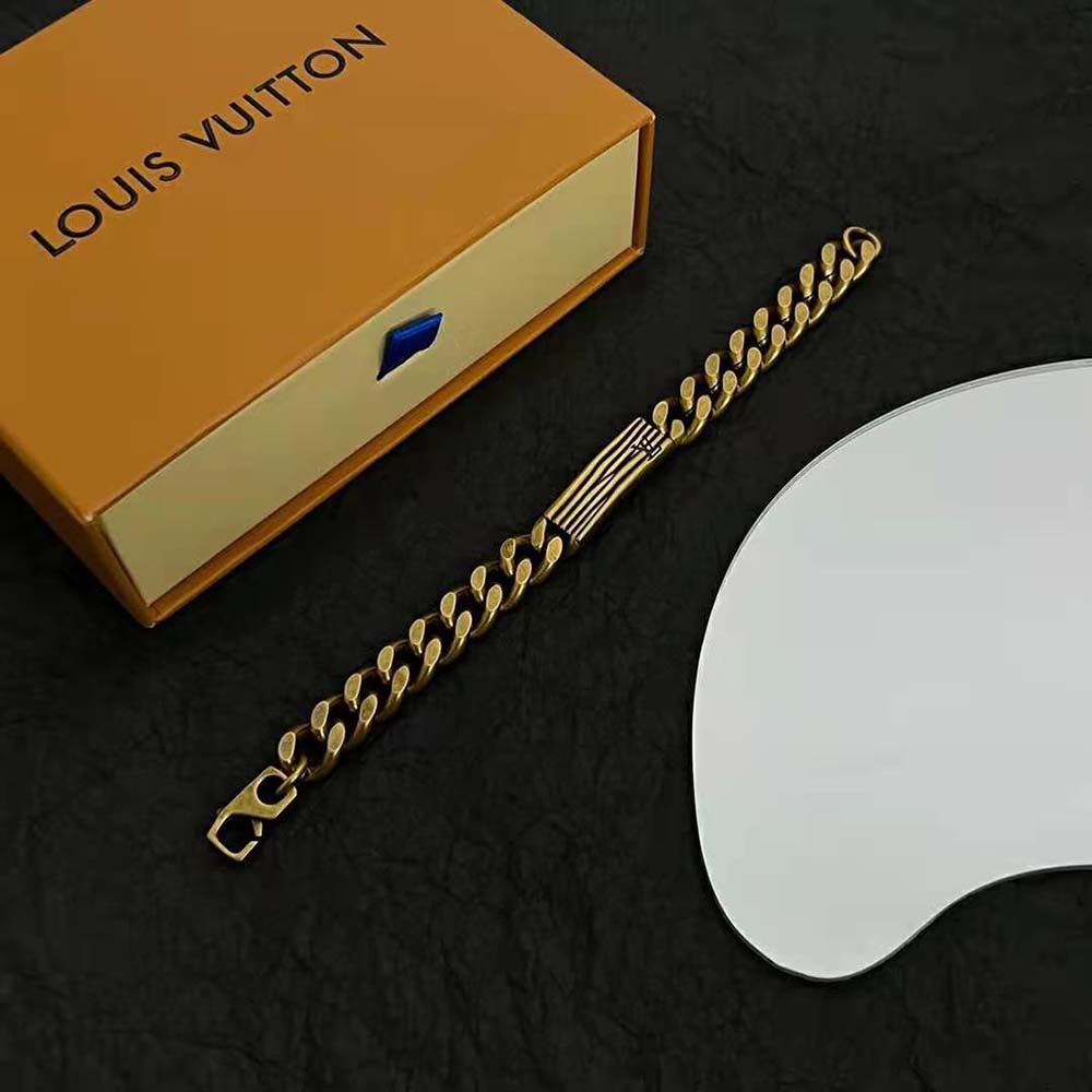 Louis Vuitton Men LV Epi Bracelet (2)