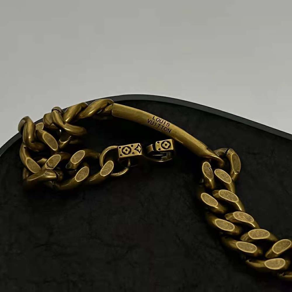 Louis Vuitton Men LV Epi Bracelet (4)