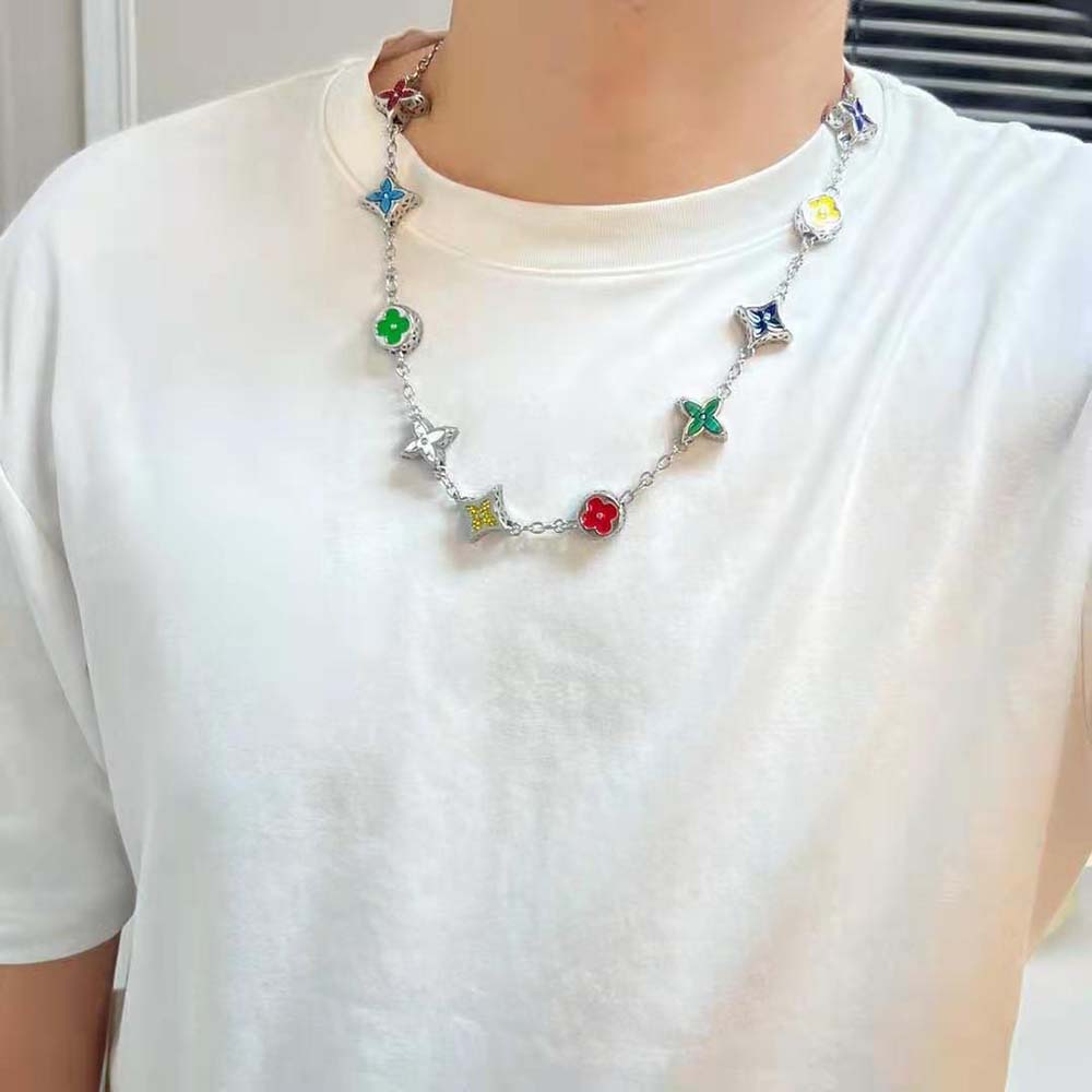 Louis Vuitton Men MNG Big Party Necklace (3)