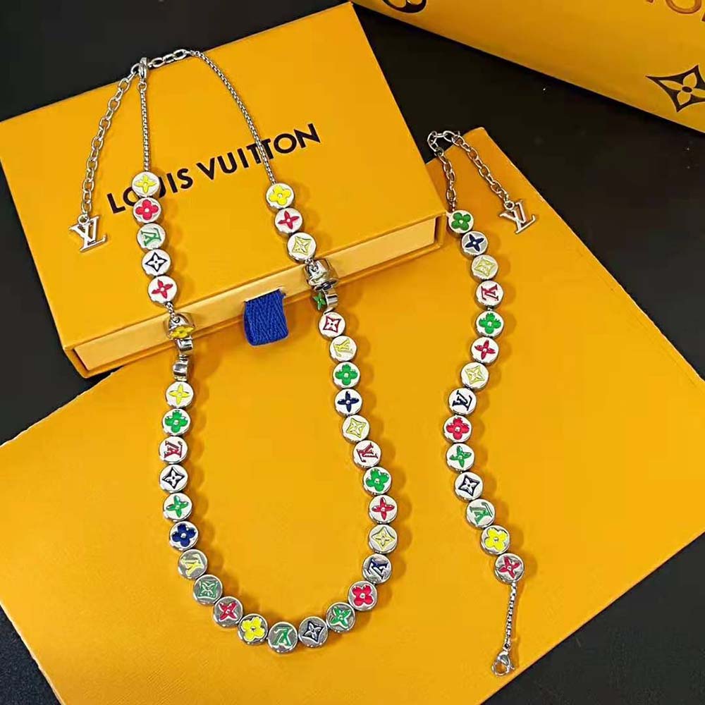Louis Vuitton Men Monogram Colours Bracelet (2)