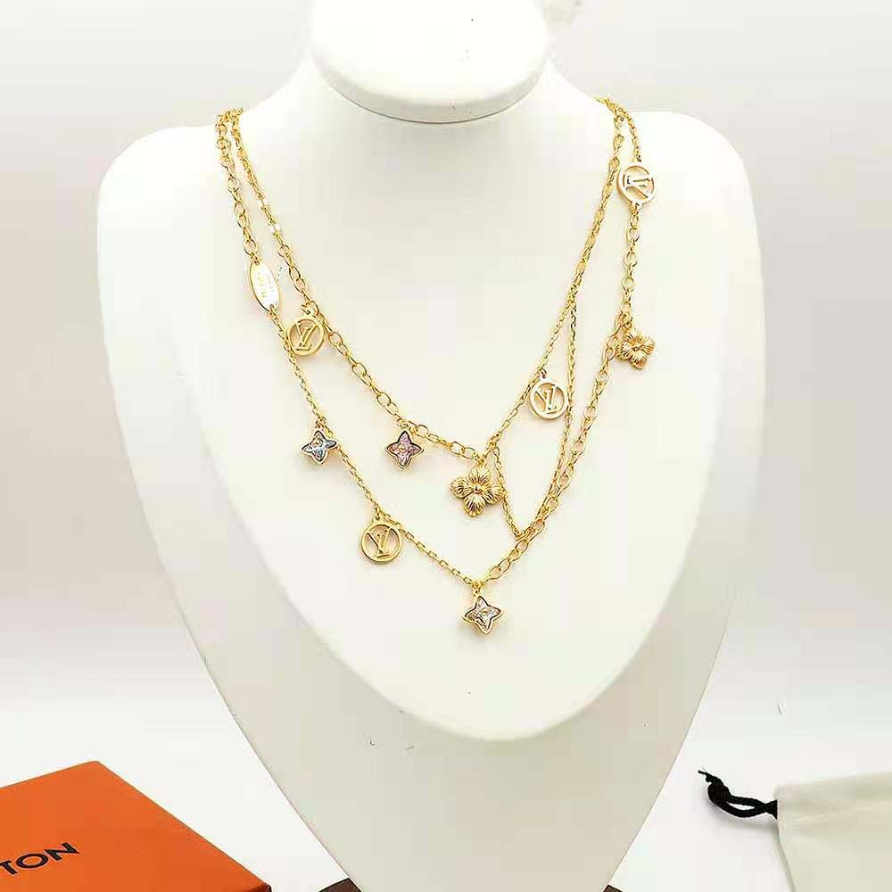 Louis Vuitton Women Blooming Strass Necklace (2)