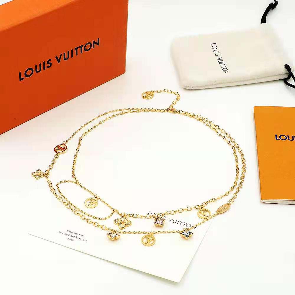 Louis Vuitton Women Blooming Strass Necklace (3)