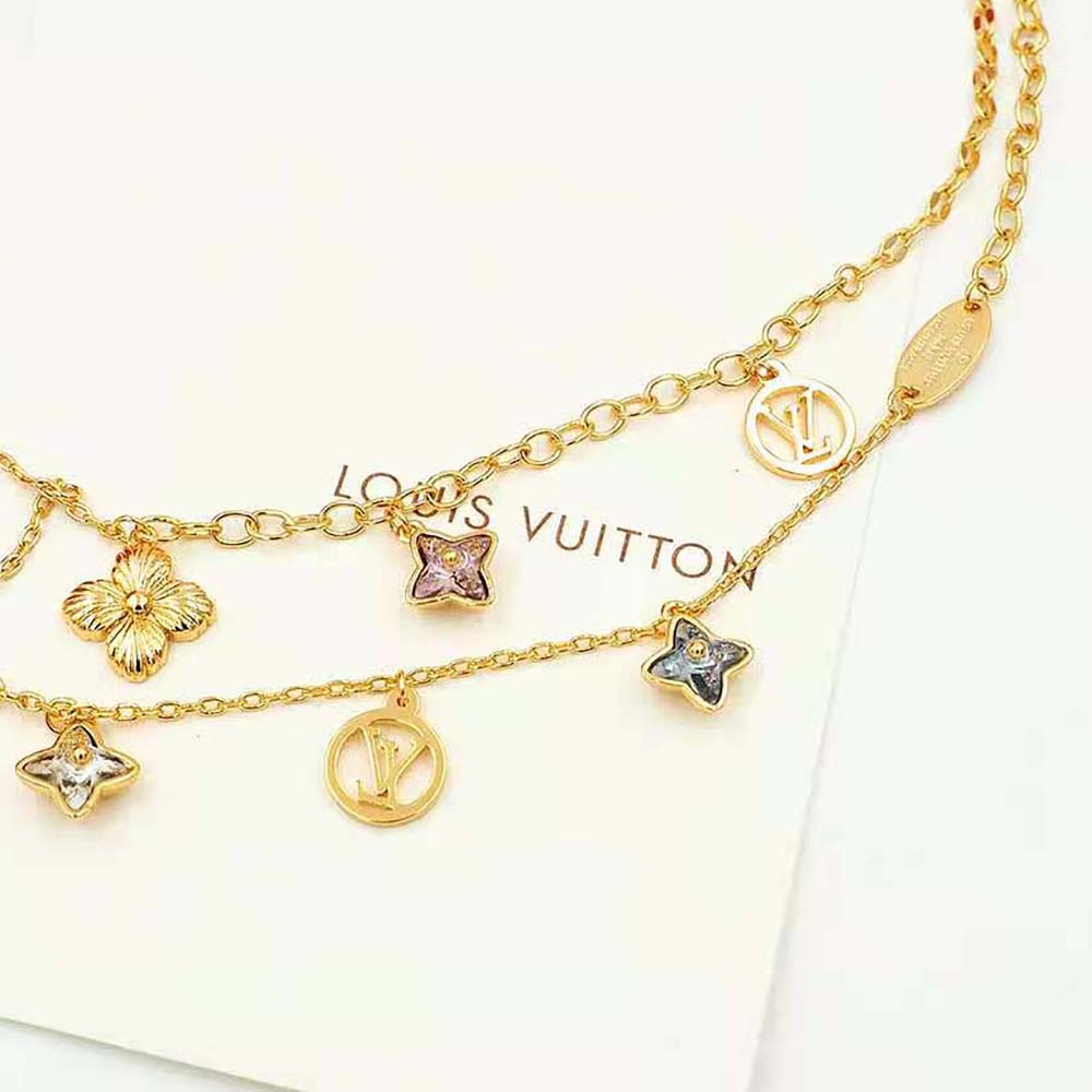 Louis Vuitton Women Blooming Strass Necklace (4)