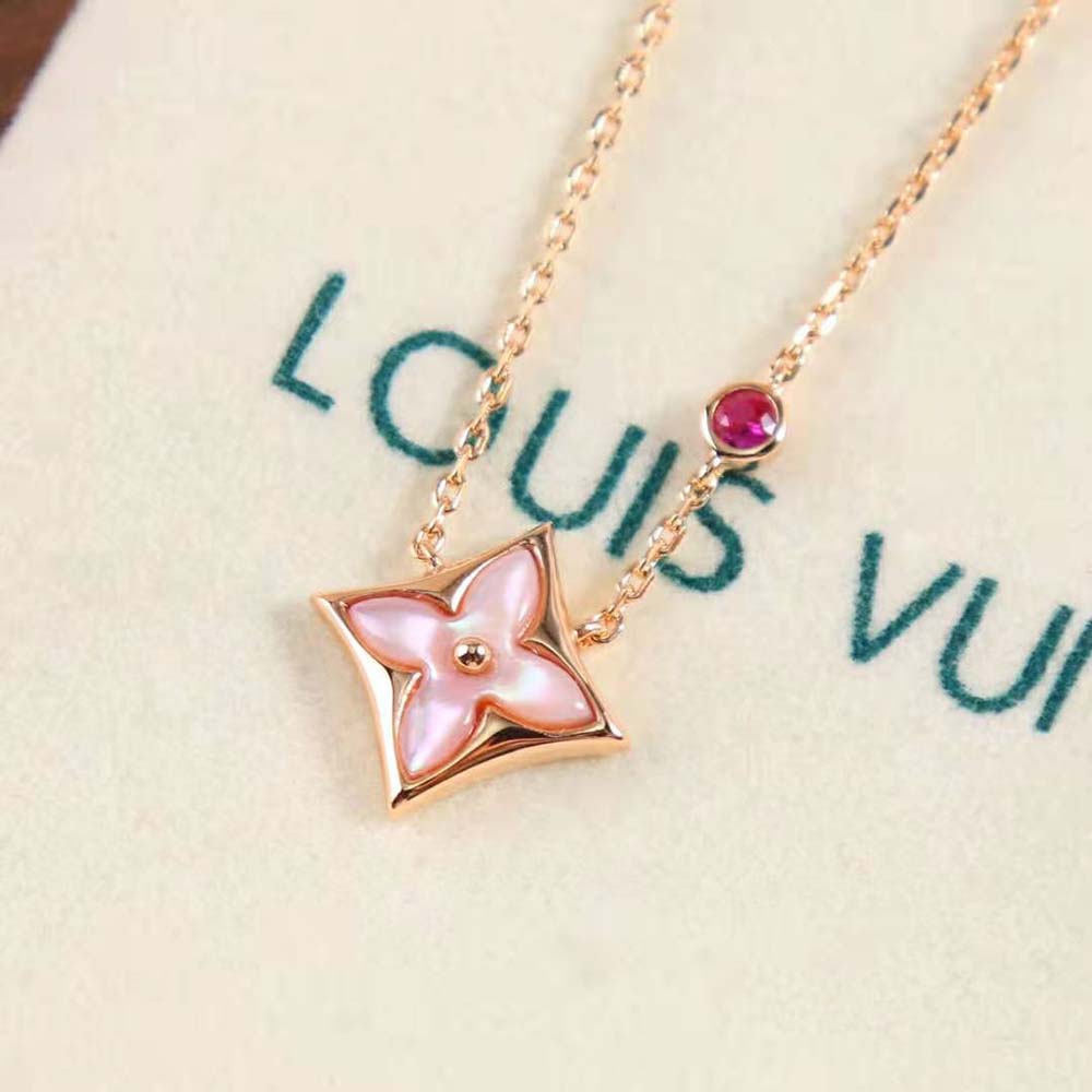 Louis Vuitton Women Color Blossom BB Star Pendant (4)