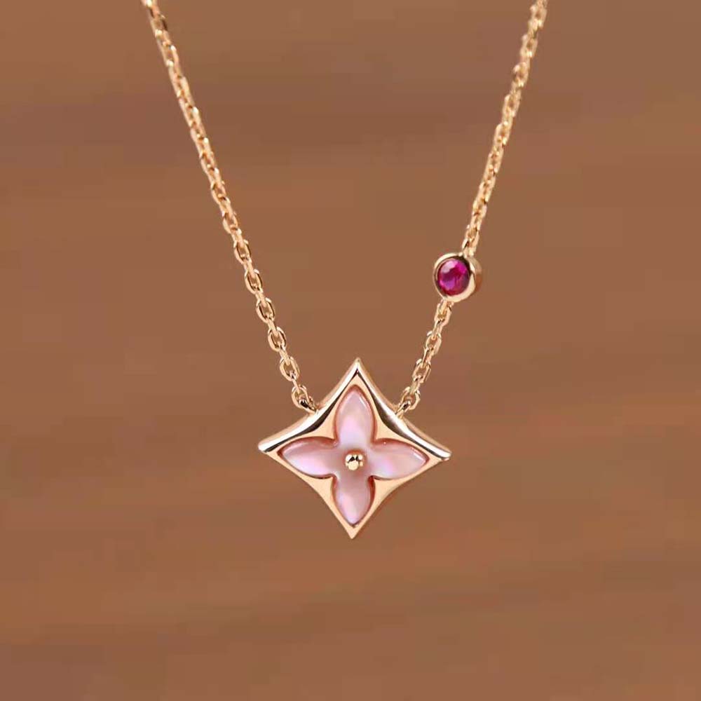 Louis Vuitton Women Color Blossom BB Star Pendant (5)