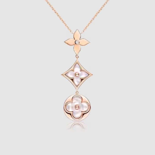 Louis Vuitton Women Color Blossom Lariat Necklace (1)