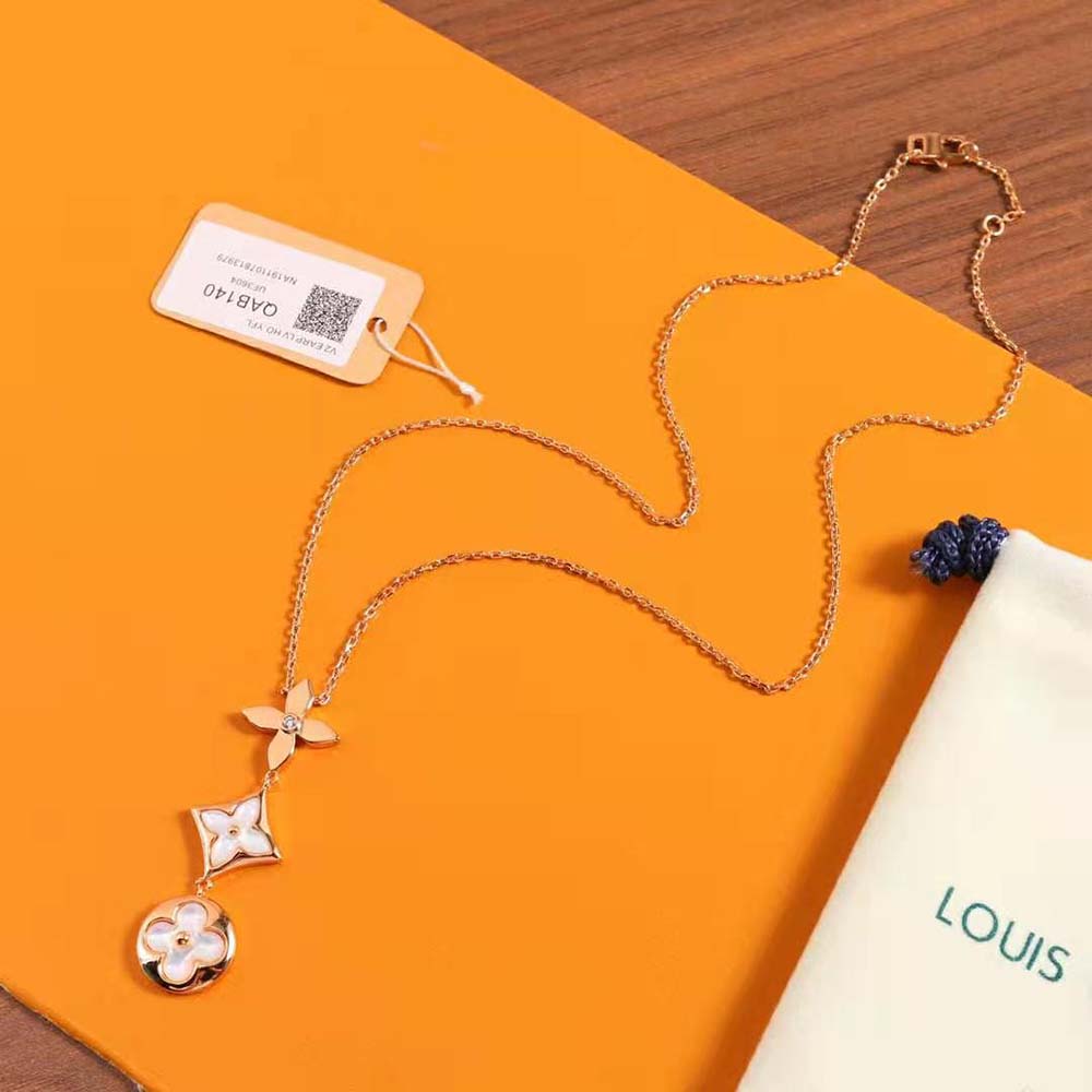 Louis Vuitton Women Color Blossom Lariat Necklace (2)