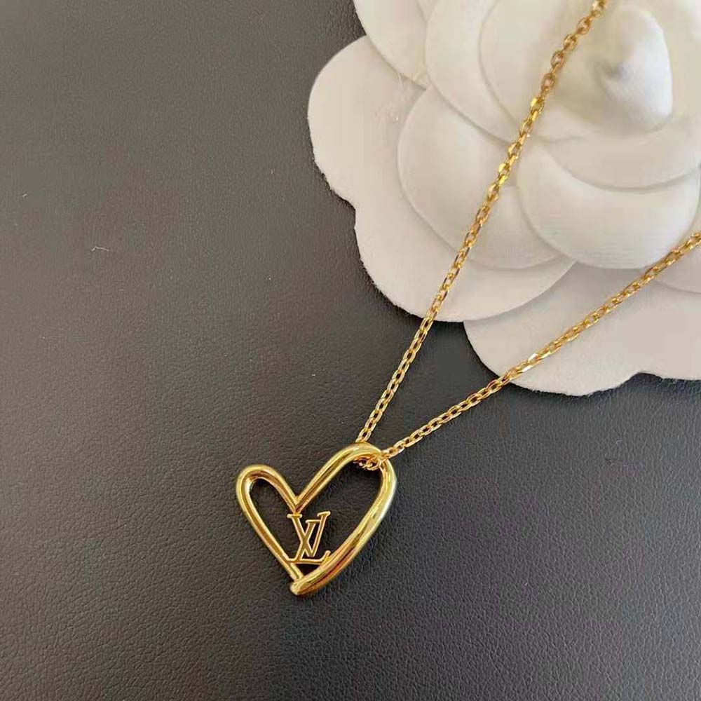 Louis Vuitton Women Fall in Love Necklace (2)