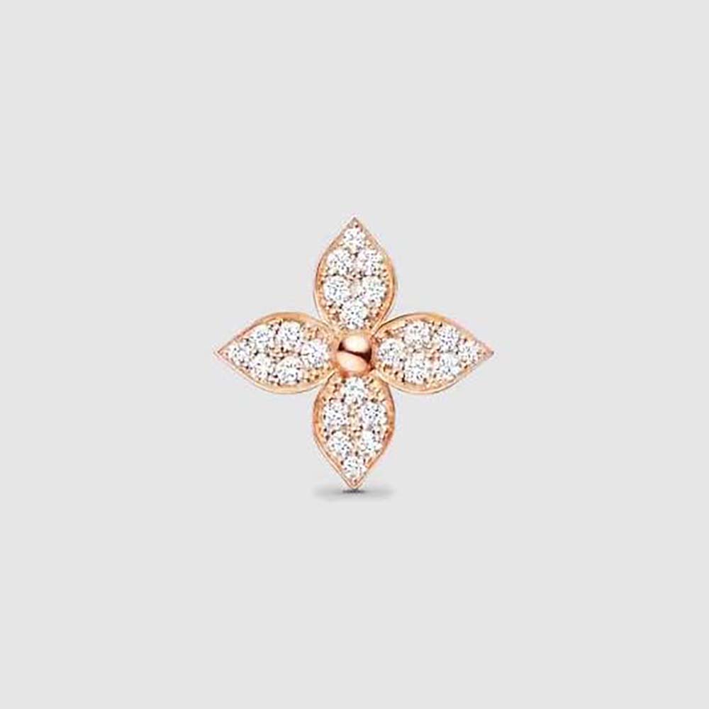Louis Vuitton Women Idylle Blossom Stud Pink Gold and Diamonds (1)