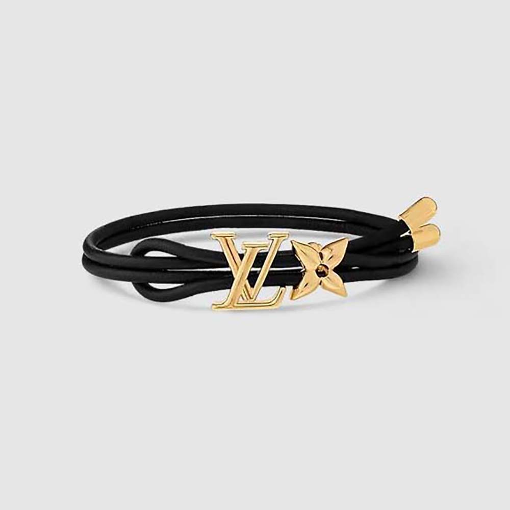 Louis Vuitton Women LV Bloom Bracelet-Black (1)