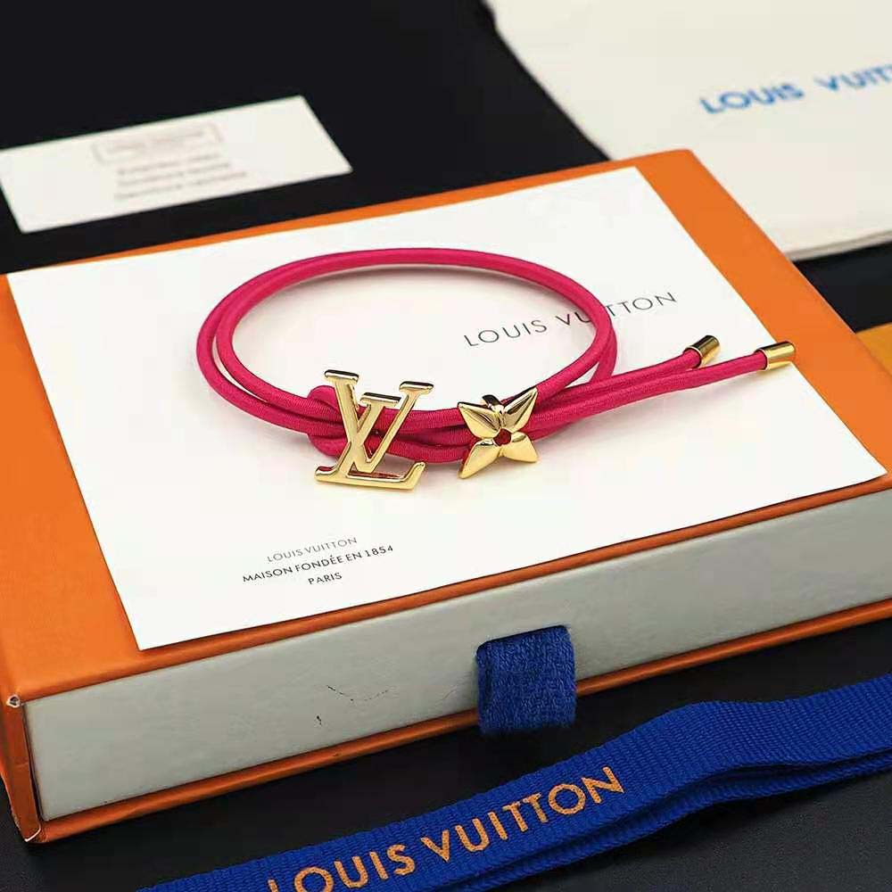 Louis Vuitton Women LV Bloom Bracelet-Pink (3)