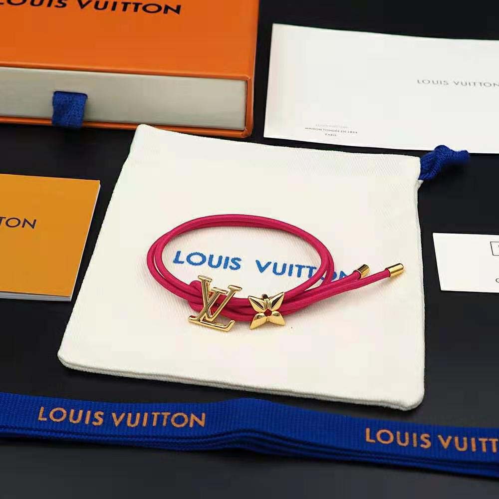Louis Vuitton Women LV Bloom Bracelet-Pink (4)