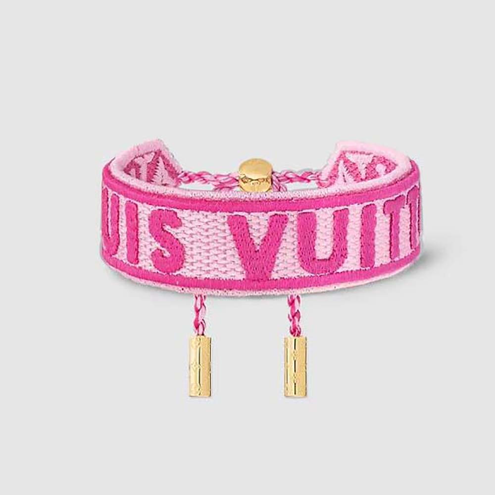 Louis Vuitton Women LV Buddy Bracelet-Pink (1)