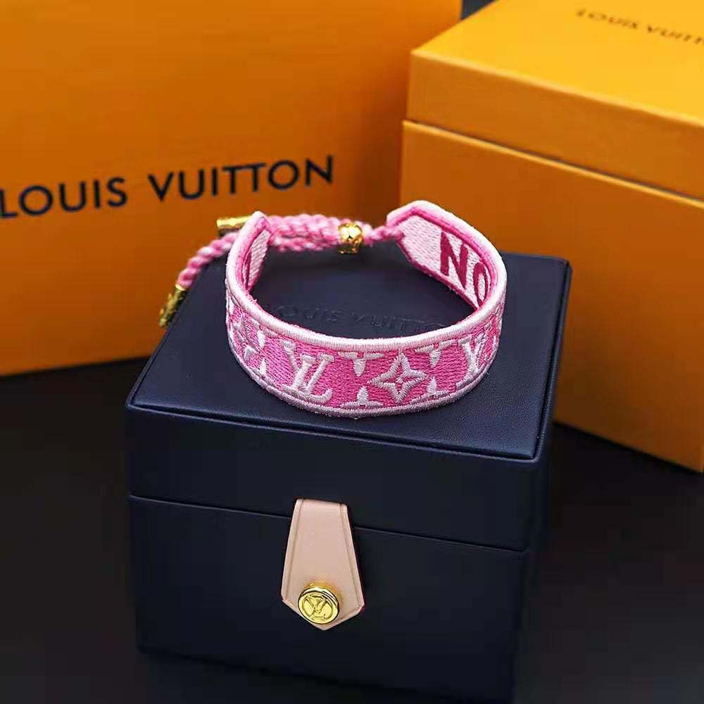 Louis Vuitton Women LV Buddy Bracelet-Pink (2)