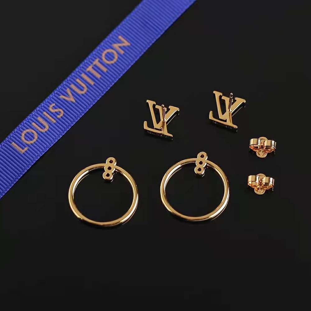 Louis Vuitton Women LV Eclipse Earrings (5)