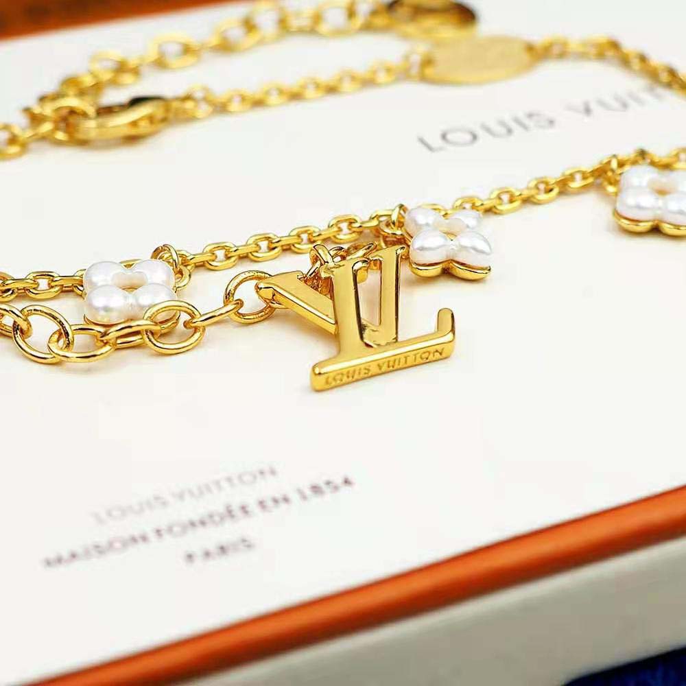 Louis Vuitton Women LV Floragram Bracelet (5)