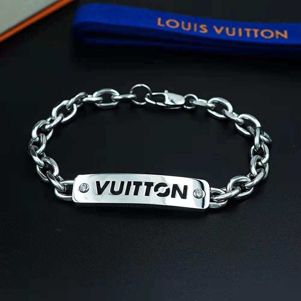 Louis Vuitton Women LV ID Bracelet (7)