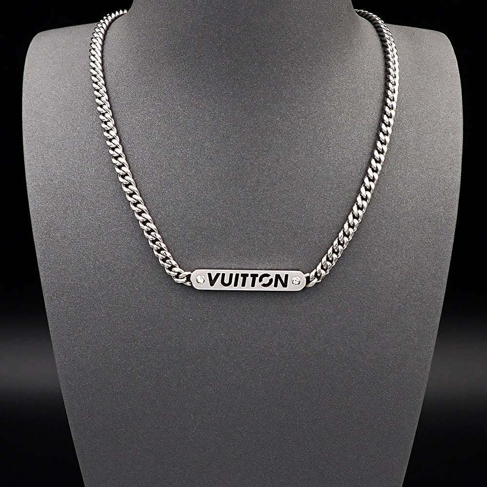 Louis Vuitton Women LV ID Necklace (2)