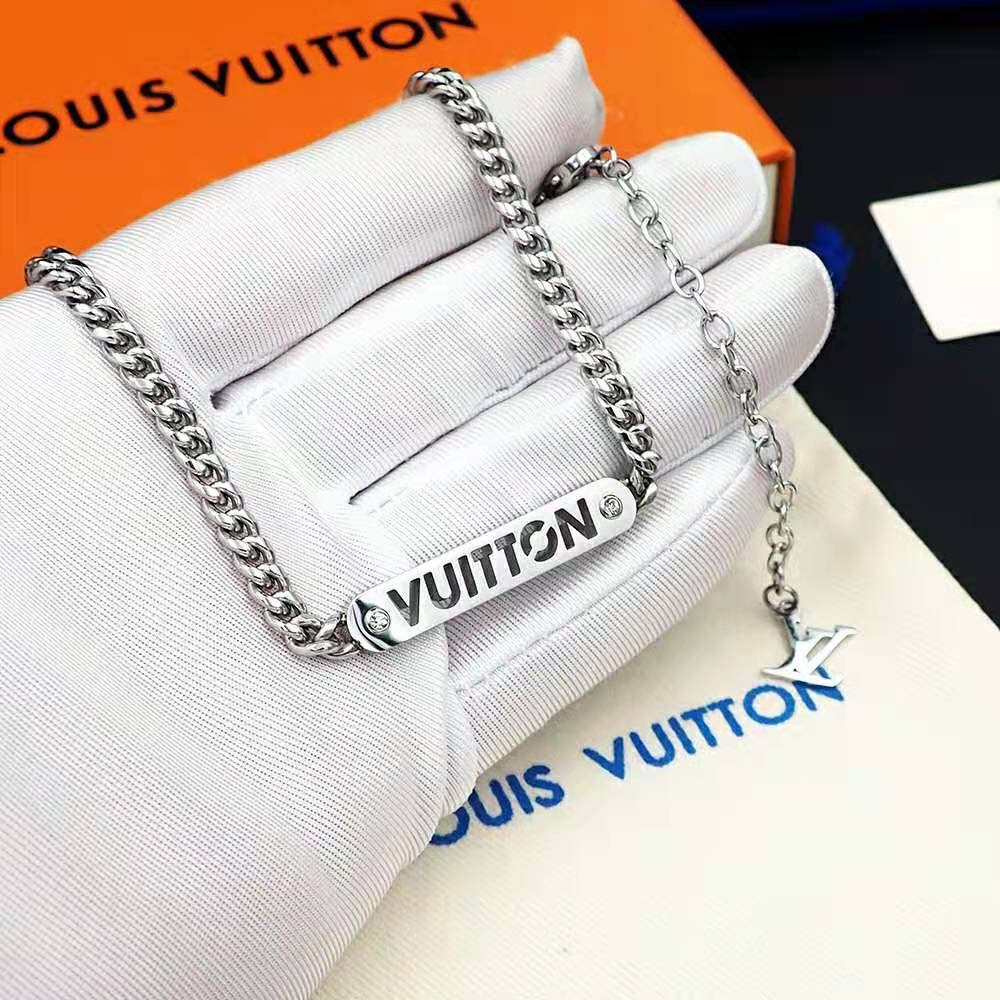 Louis Vuitton Women LV ID Necklace (6)